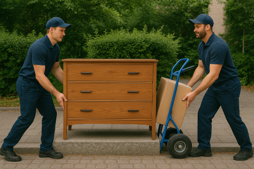 Professioneller Transport bis zum Bordstein Berlin